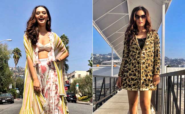 Manushi Chhillar Is Busy Upping Hollywood's Glam Quotient