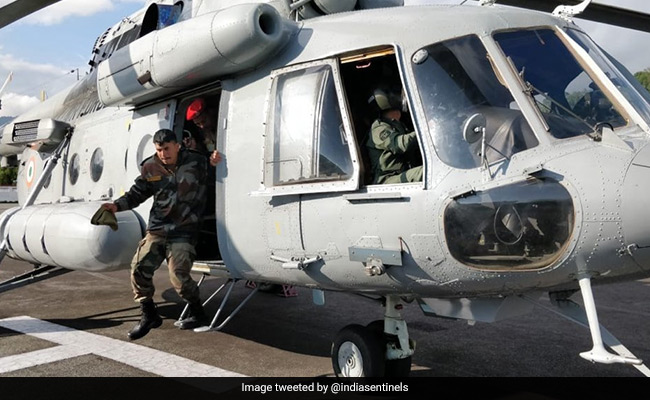 84 Stranded People Airlifted From Landslide-Hit North Sikkim