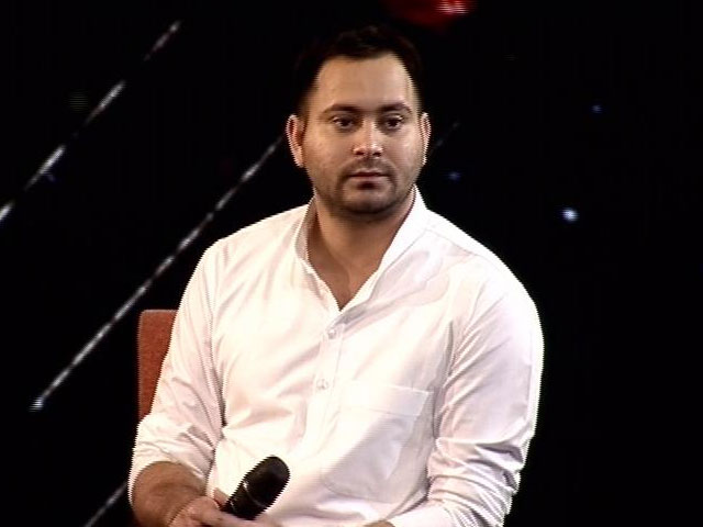"My Sources Tell Me Nitish Ji Is Angling To Flip Again": Tejashwi Yadav To NDTV