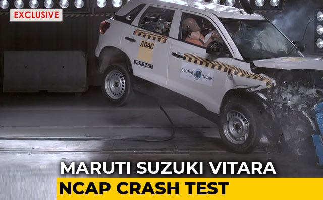 Maruti Suzuki Vitara Brezza Scores 4 Stars In Global NCAP Crash Test