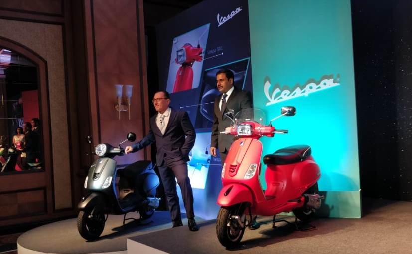 Piaggio Launches 2019 Vespa Range; Price Starts At Rs. 91,140