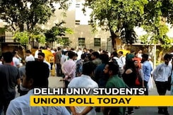 DUSU Election 2018: Polling Begins For Delhi University Students' Union Election DUSU Election 2018: Polling Begins For Delhi University Students' Union Election