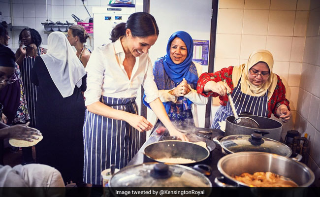 Duchess Of Sussex Meghan Markle Stepped Into The Kitchen For This Noble Cause