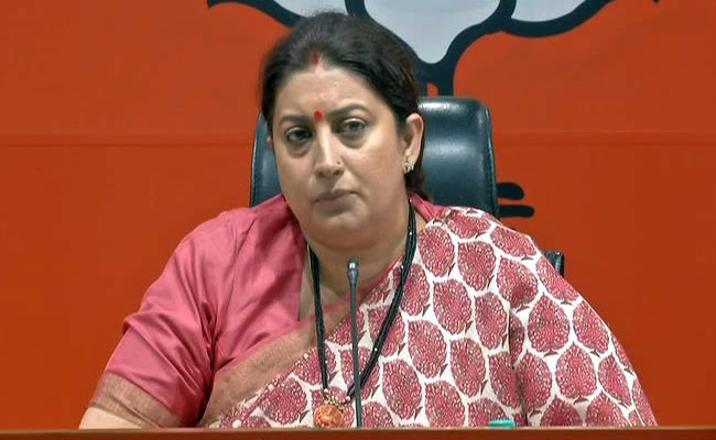 Rahul Gandhi Has Never Spoken For Amethi In Lok Sabha: Smriti Irani