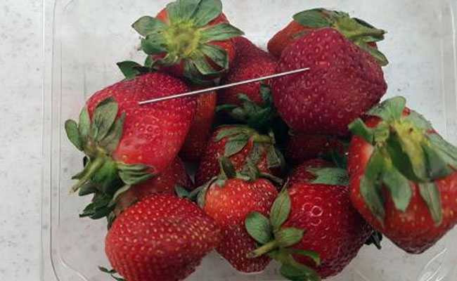 "Just Not On": Australia PM Amid Scare Over Needles In Strawberries
