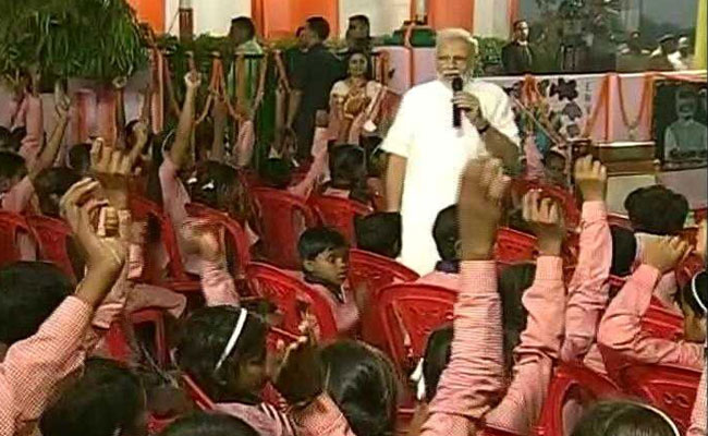 PM Modi In Varanasi On His 68th Birthday, Interacts With School Students