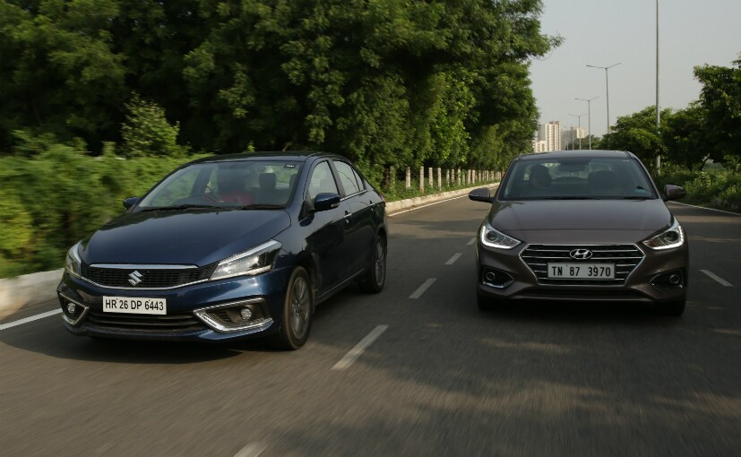 Maruti Suzuki Ciaz Facelift VS Hyundai Verna: Compact Sedan Comparison Review Maruti Suzuki Ciaz Facelift VS Hyundai Verna: Compact Sedan Comparison Review
