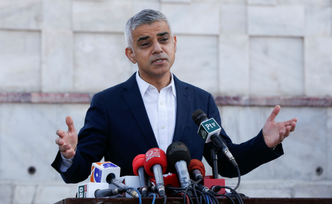 UK Says Sadiq Khan "Bankrupted" London Authority, Demands Cost Cuts