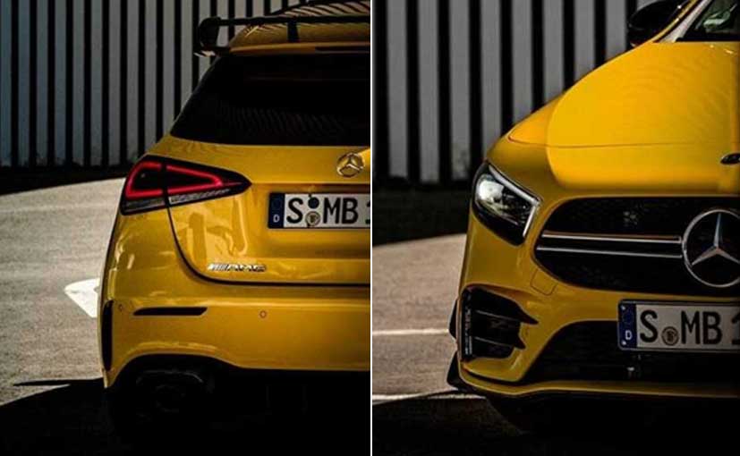 2019 Mercedes-AMG A35 Teased Ahead Of Debut At Paris Motor Show 2018 2019 Mercedes-AMG A35 Teased Ahead Of Debut At Paris Motor Show 2018