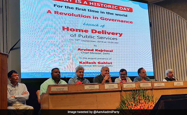 "Not Just Pizza...": Arvind Kejriwal Launches Doorstep Delivery Service