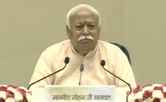"LGBTQ Community Part Of Society": Mohan Bhagwat Keeps Up With Times
