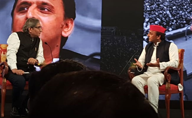 'NDTV Yuva कॉन्क्लेव' में बोले अखिलेश यादव : देश का प्रधानमंत्री उत्तर प्रदेश से ही आए, कांग्रेस को दिल बड़ा करना चाहिए