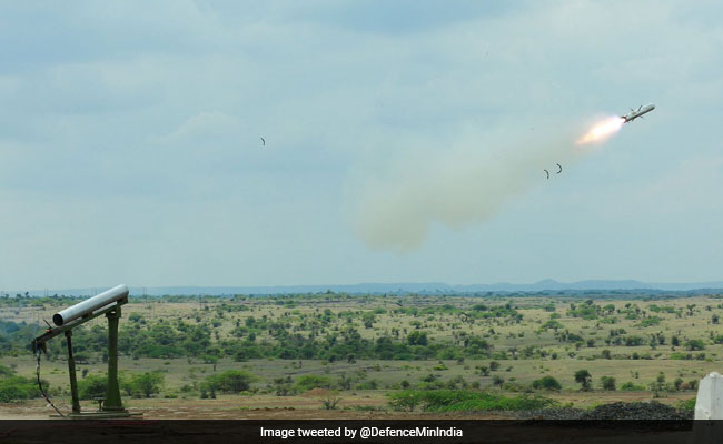 Lightweight Anti-Tank Missile Test-Fired Successfully By DRDO