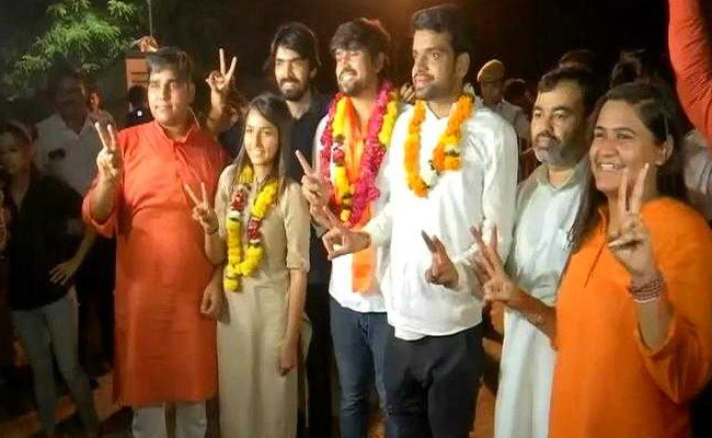 DUSU Election Result 2018: ABVP Wins President, Vice-President, Joint Secretary Posts, NSUI Gets Secretary Seat