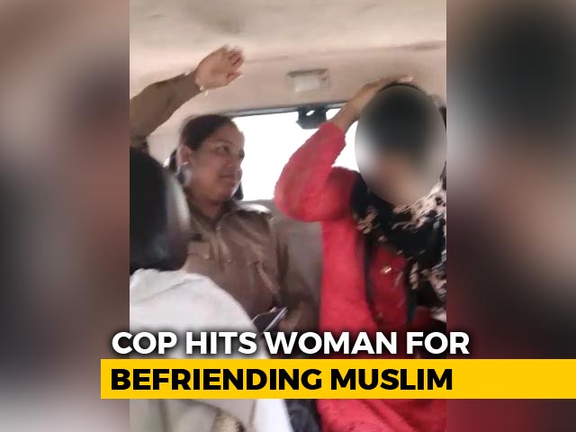 On Video, UP Cops Assault Woman For Alleged Relationship With Muslim Man