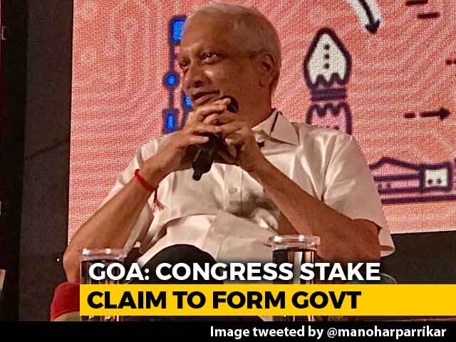 With Manohar Parrikar On Health Leave, Congress Stakes Claim In Goa