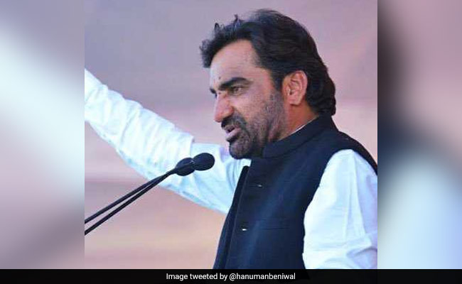 Independent Legislator Hanuman Beniwal To Launch Party In Rajasthan