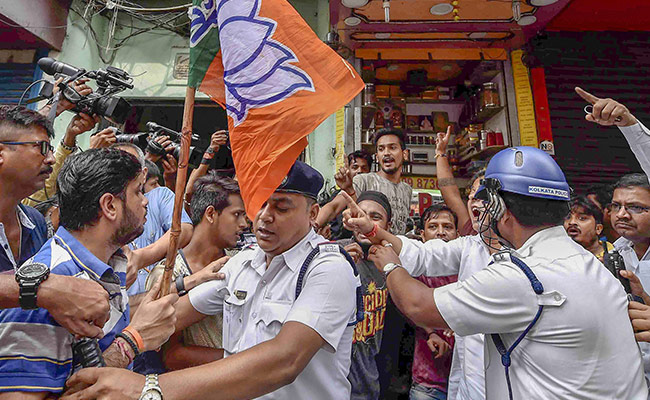 BJP Calls 12-Hour Bandh In Bengal A "Success"; 1 Killed, 1,600 Arrested