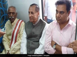 After Inaugurating Metro, Telangana Governor Rides Bicycle To Raj Bhavan After Inaugurating Metro, Telangana Governor Rides Bicycle To Raj Bhavan