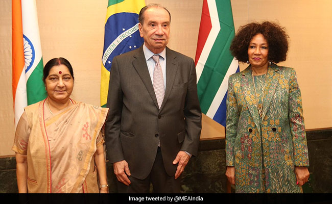 Important To Dismantle Support Of Terrorist Organisations: Sushma Swaraj