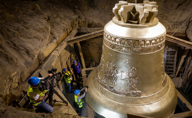 One Of World's Largest Bells Unveiled In Poland