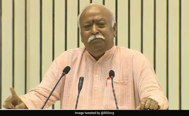 RSS Not Politics, Never Interferes With Government: Mohan Bhagwat