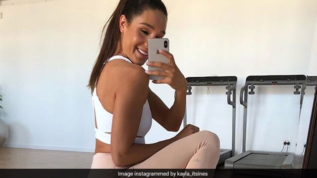 Kayla Itsines shares an all new full body workout routine on her Instagram