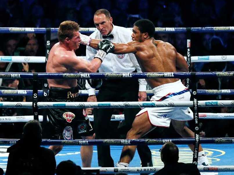 Anthony Joshua Overpowers Alexander Povetkin To Retain World Heavyweight Titles