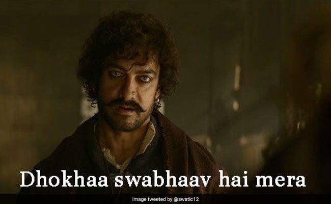 Mumbai Police Uses <i>Thugs Of Hindostan</i> Meme, Twitter Loves It