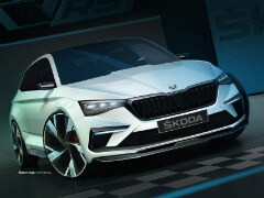 Skoda Vision RS Sketches Revealed Ahead Of Paris Motor Show Debut