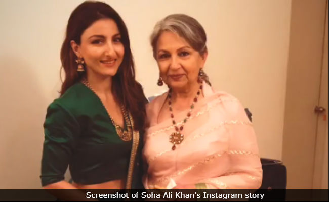 Soha Ali Khan And Sharmila Tagore Attend Family Wedding In Goa. See Inside Pics