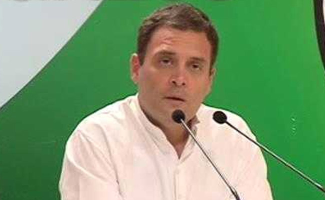 Rahul Gandhi's Speech Attacking PM Modi Over Rafale Deal: Highlights