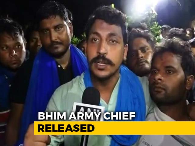 On "Request From His Mother", Bhim Army Founder Released From UP Jail