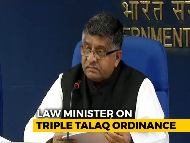 Executive Order On Triple Talaq A "Compelling Necessity", Says Government