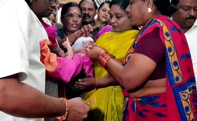 On PM Modi's Birthday, Tamil Nadu BJP Gifts Gold Rings To Newborns
