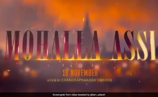 सनी देओल की फिल्म Mohalla Assi का आया फर्स्ट लुक, इस दिन रिलीज होने जा रही है फिल्म