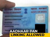 Video : Linking PAN To Aadhaar Stands, Not Mandatory For Bank Accounts: Supreme Court