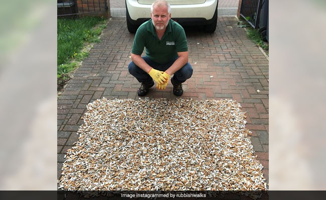 This Man Is On A Quest To Pick Up 1 Million Cigarette Butts