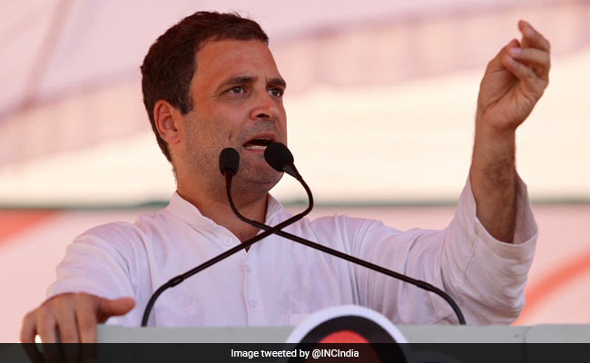 Note Ban Was For Rich To Change Black Money To White: Rahul Gandhi