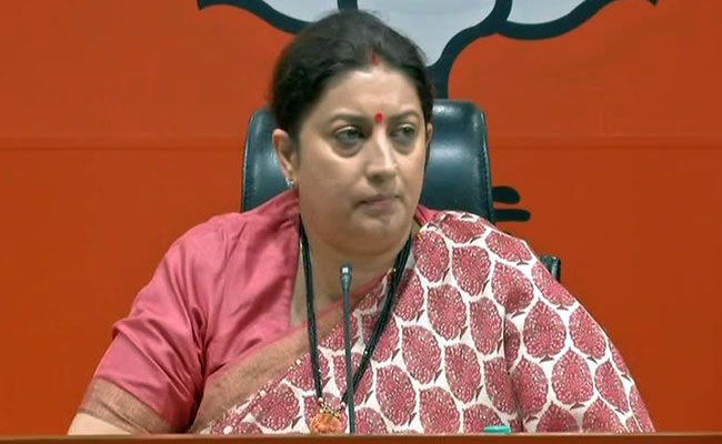 नेशनल हेराल्‍ड केस को लेकर स्‍मृति ईरानी का राहुल पर वार, कहा- कैसे 90 करोड़ का लोन एक कंपनी ने 50 लाख में लिया