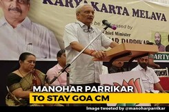 Manohar Parrikar To Stay Goa Boss But Cabinet Changes Soon: Amit Shah Manohar Parrikar To Stay Goa Boss But Cabinet Changes Soon: Amit Shah