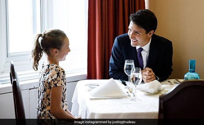 Guess Who Justin Trudeau Had An Important Lunch Meet In Parliament With?