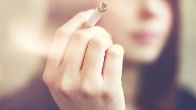 Make sure you cleanse your skin daily to reduce damage caused by alcohol and smoking