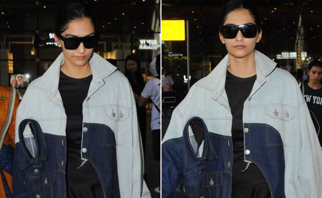 Sonam Kapoor Wears Double Denim Jackets But Not In The Way You'd Expect