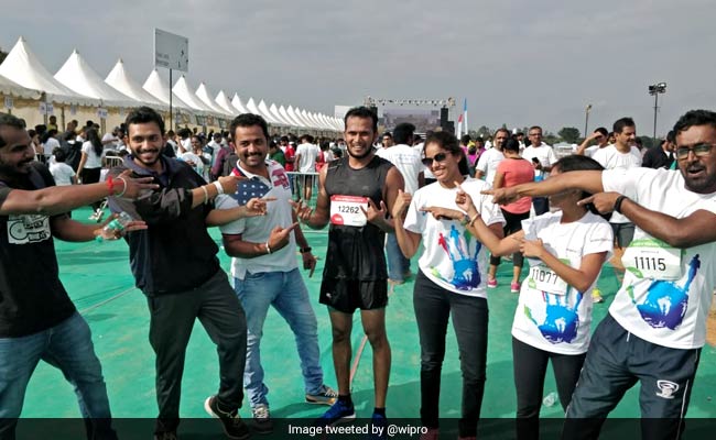Wipro Techies Participate In Marathon Run Across 125 Cities, 34 Countries