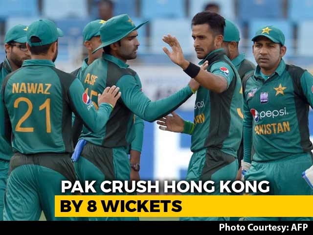 Asia Cup 2018: Clinical Pakistan Beat Hong Kong By 8 Wickets