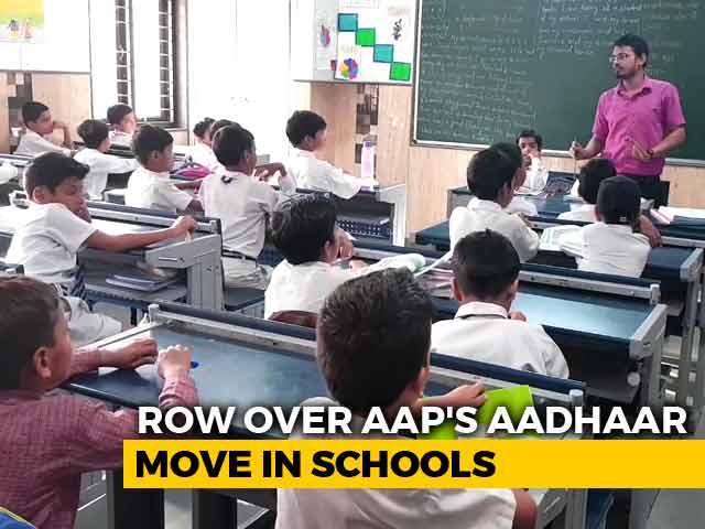 Delhi Asks Students To Submit Aadhaar, Voter ID, Triggers Outrage