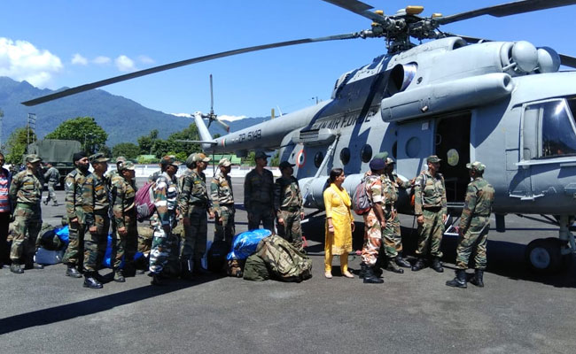 In Sikkim, Over 350 Stranded In Heavy Rain And Landslides Rescued