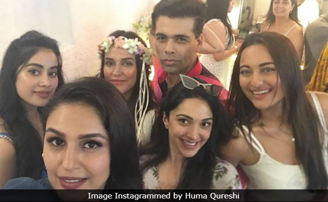 Inside Neha Dhupia's Star-Studded Baby Shower Celebrations With Karan Johar, Janhvi Kapoor And Others