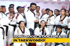 Sonu Sood Honoured With Taekdwondo Doctorate Sonu Sood Honoured With Taekdwondo Doctorate